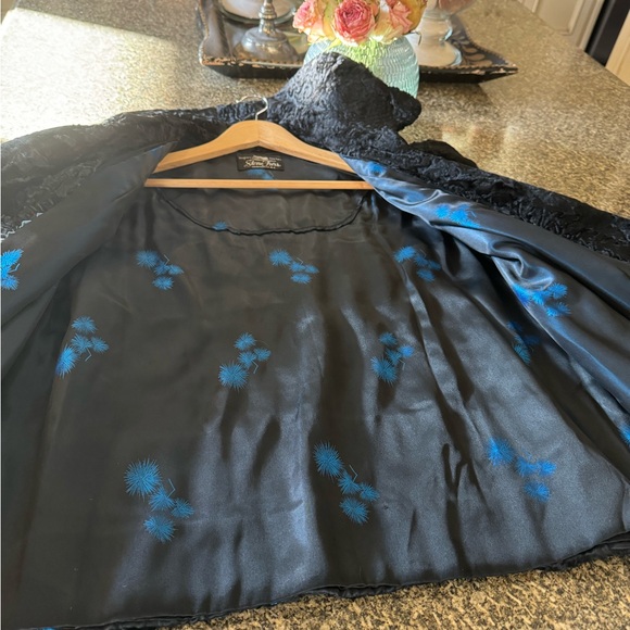 Vintage astrakhan swing coat - Picture 2 of 10